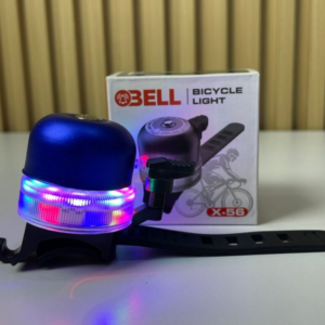 Timbre Con Luz De Seguridad Bicicleta